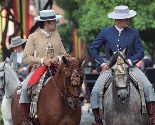 Presumiendo de dos buenos caballos Portada