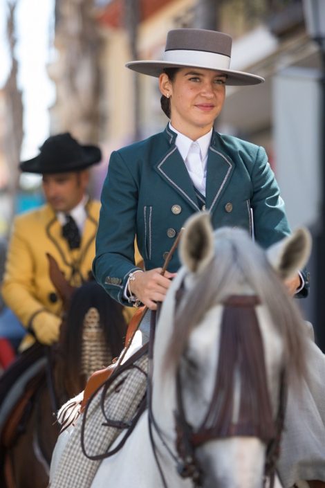 La amazona Rocío González